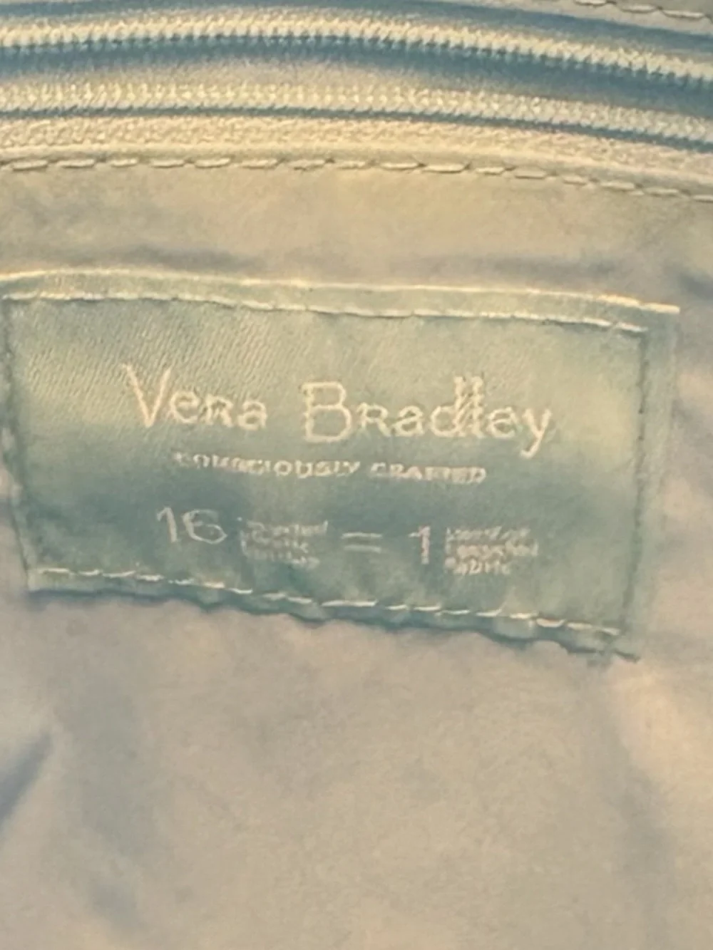 Vera Bradley Recycled Lighten Up Paisley Crossbody • Lightweight Travel Bag